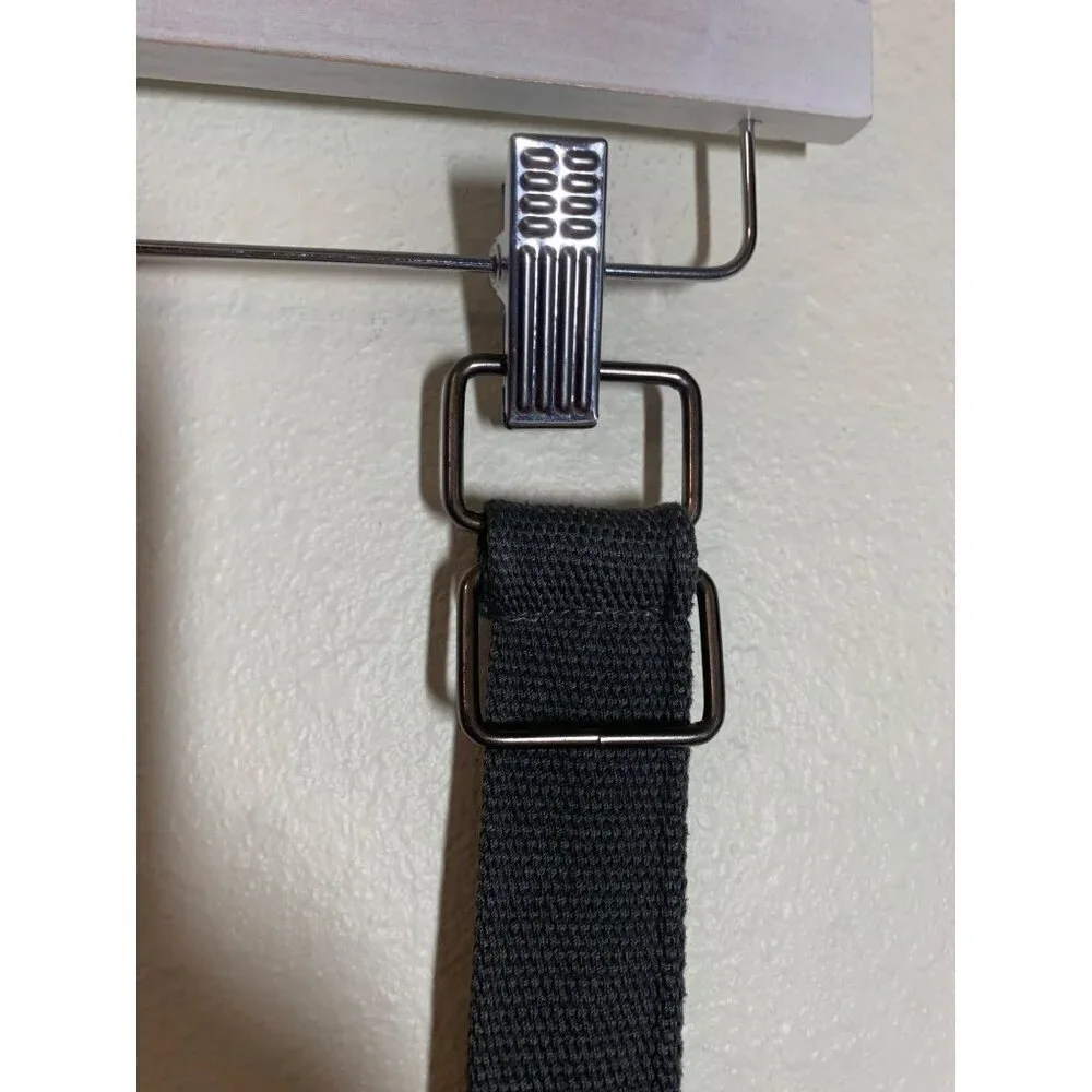 Bundle Canvas Belts Folds Back Adjustable Mens Casual